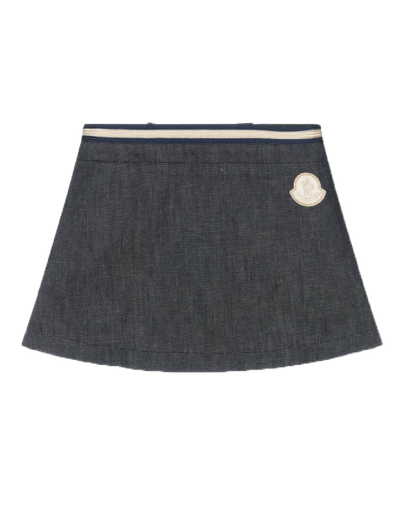 Girls Blue Denim Skirt