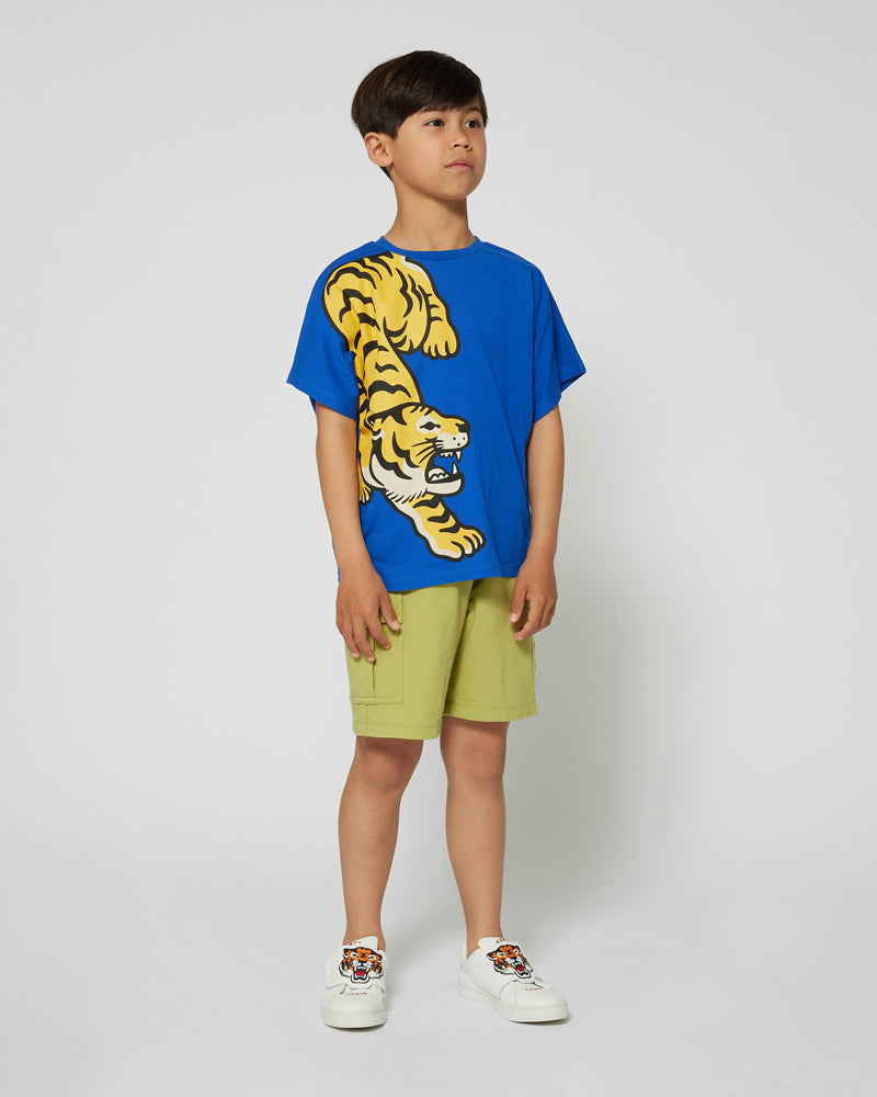 Boys Blue Tiger T-Shirt