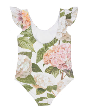 
  
    Dolce
  
    &
  
    Gabbana
  
 Baby Girls Hydrangea Print Swimsuit