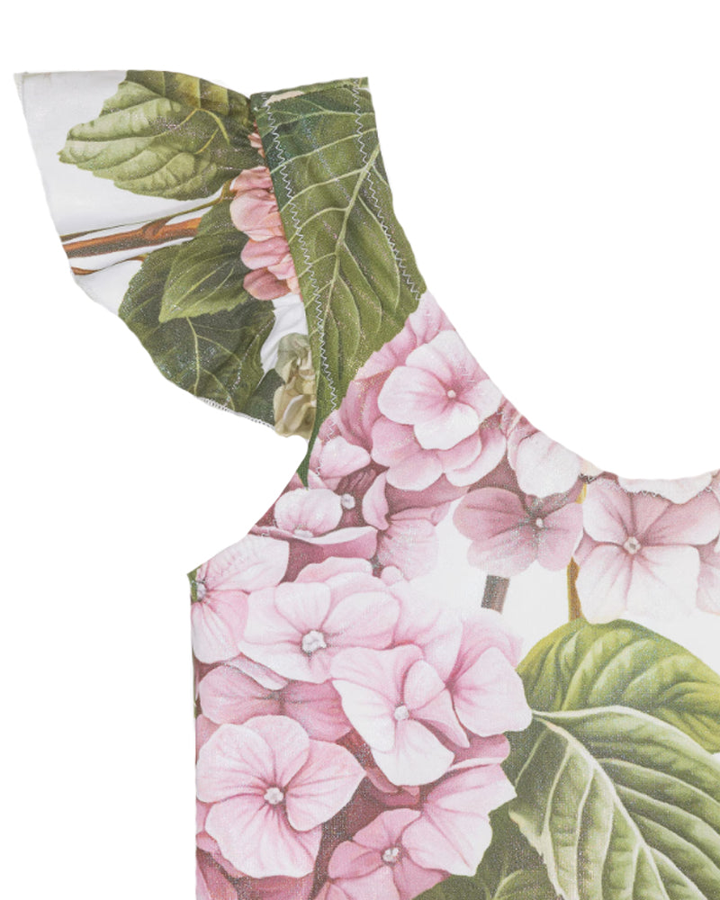 
  
    Dolce
  
    &
  
    Gabbana
  
 Baby Girls Hydrangea Print Swimsuit