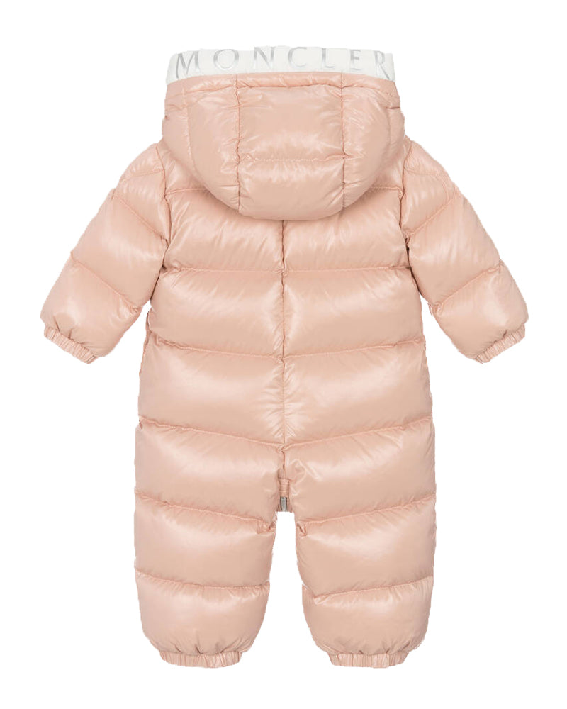 Moncler Kids Enfant Baby Girls Pink Samian Snowsuit