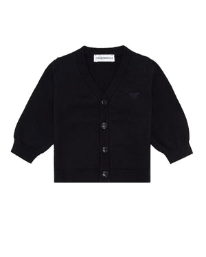 
  
    Emporio
  
    Armani
  
 Baby Boys Navy Knit Cardigan