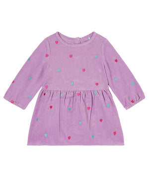 
  
    Stella
  
    Mccartney
  
    Kids
  
 Baby Girls Purple Heart Corduroy Dress