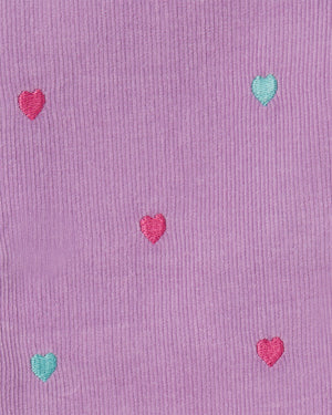 
  
    Stella
  
    Mccartney
  
    Kids
  
 Baby Girls Purple Heart Corduroy Dress