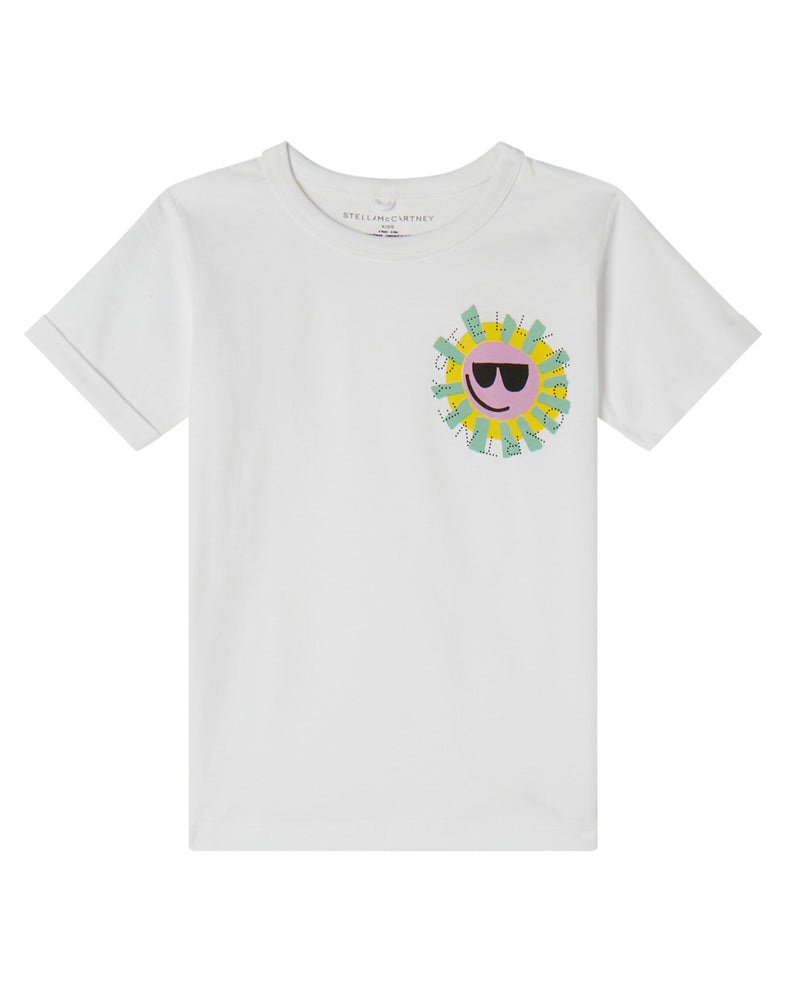 Girls White T-Shirt