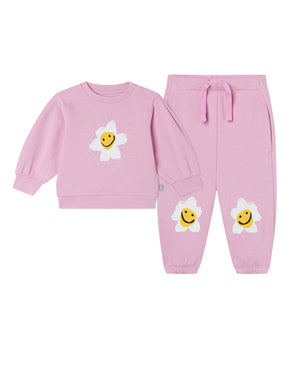 
  
    Stella
  
    Mccartney
  
    Kids
  
 Baby Girls Pink Cotton Daisy Tracksuit