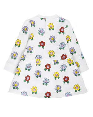 
  
    Stella
  
    Mccartney
  
    Kids
  
 Baby Girls White Floral Sweater Dress