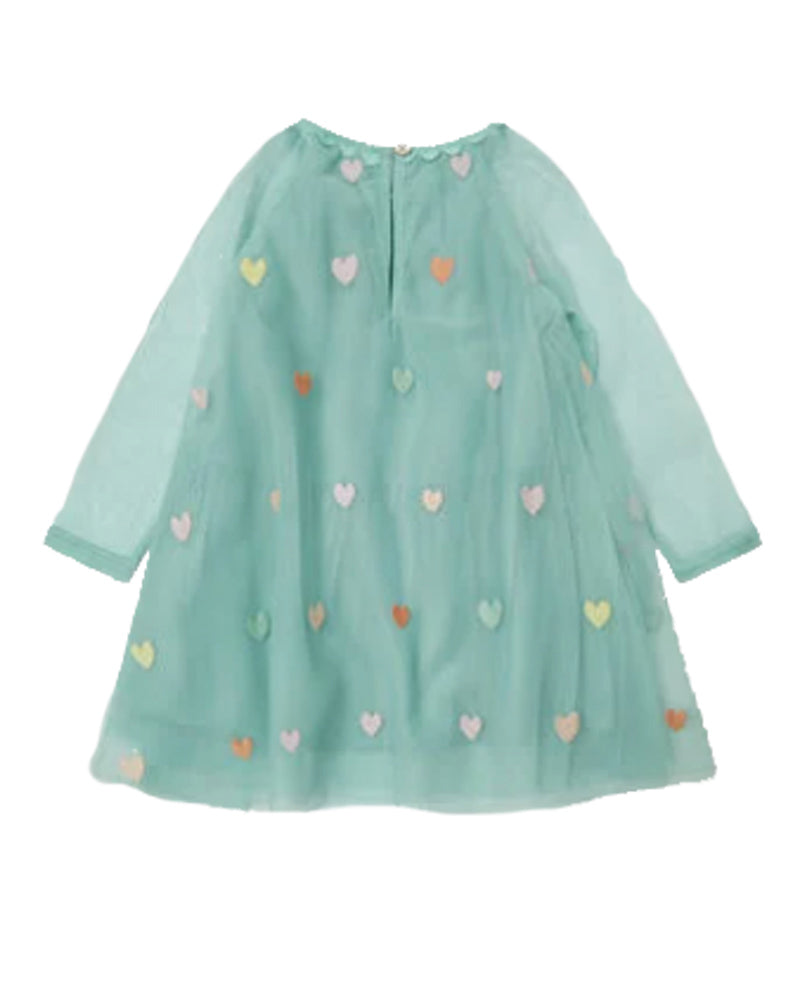 Baby Girls Embro Hearts Tulle Dress