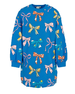 
  
    Stella
  
    Mccartney
  
    Kids
  
 Girls Blue Bow Sweater Dress