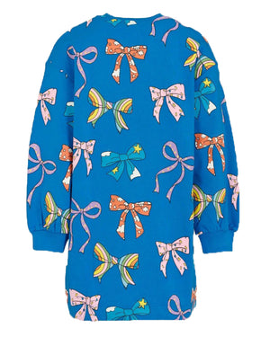
  
    Stella
  
    Mccartney
  
    Kids
  
 Girls Blue Bow Sweater Dress