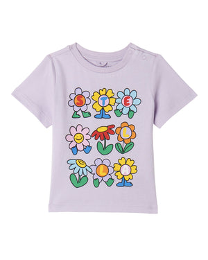 
  
    Stella
  
    Mccartney
  
    Kids
  
 Baby Girls Purple Floral T-Shirt