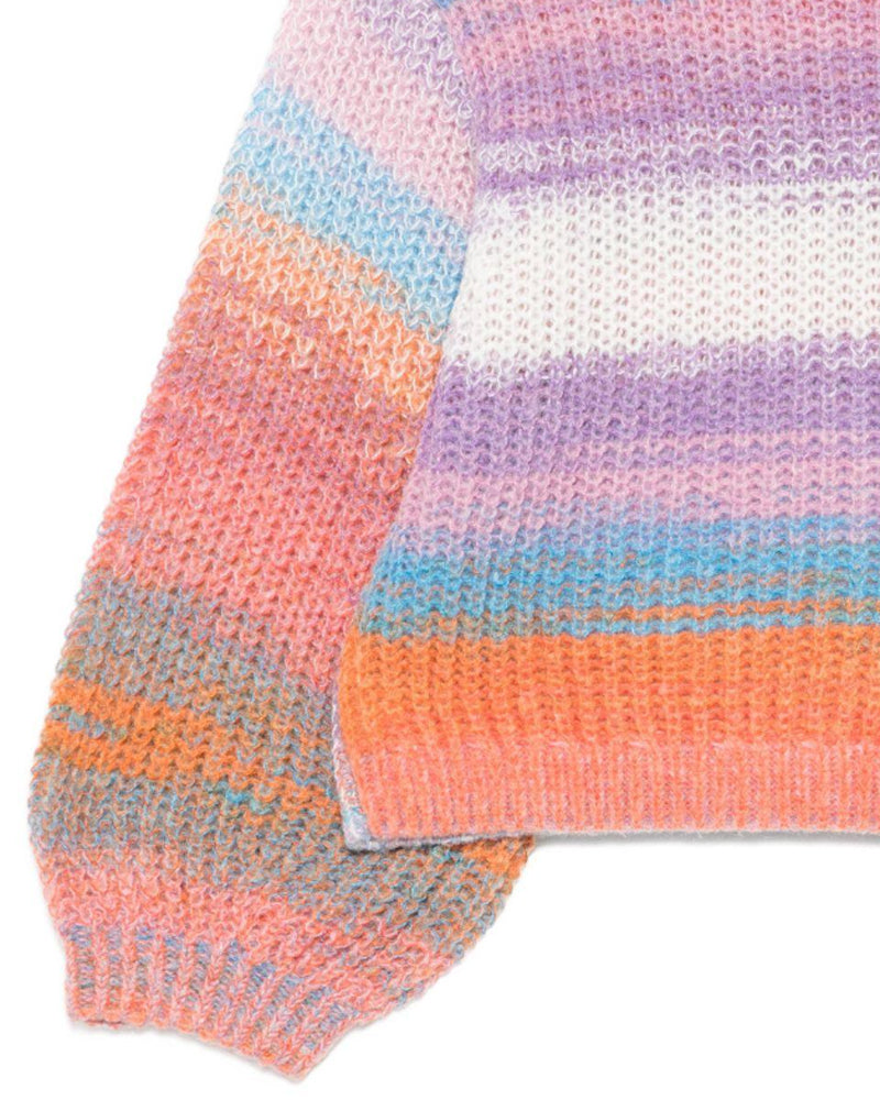 Girls Multi/Print Knit Sweater