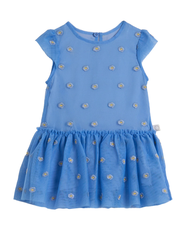 
  
    Stella
  
    Mccartney
  
    Kids
  
 Baby Girls Blue Tulle Floral Dress