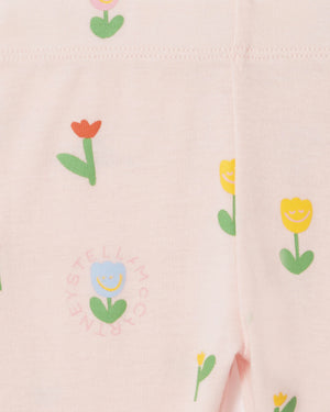 
  
    Stella
  
    Mccartney
  
    Kids
  
 Baby Girls Pink Floral T & Legging Set