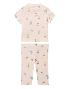 
  
    Stella
  
    Mccartney
  
    Kids
  
 Baby Girls Pink Floral T & Legging Set