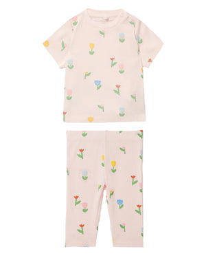 
  
    Stella
  
    Mccartney
  
    Kids
  
 Baby Girls Pink Floral T & Legging Set