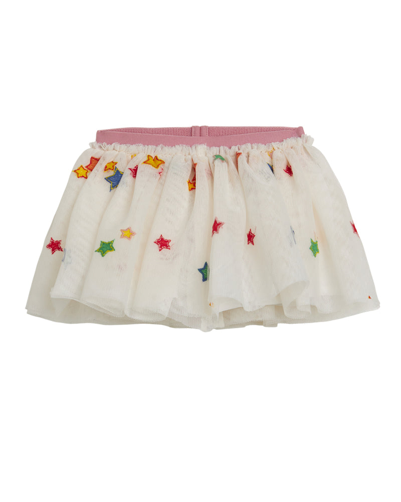 
  
    Stella
  
    Mccartney
  
    Kids
  
 Baby Girls Ivory Tulle Stars Skirt