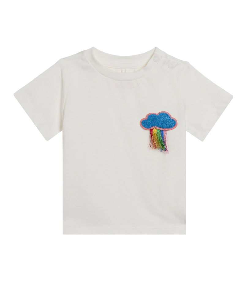 
  
    Stella
  
    Mccartney
  
    Kids
  
 Baby Girls White Cloud T-Shirt