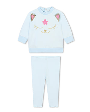 
  
    Billieblush
  
 Baby Girls Blue Outfit Set