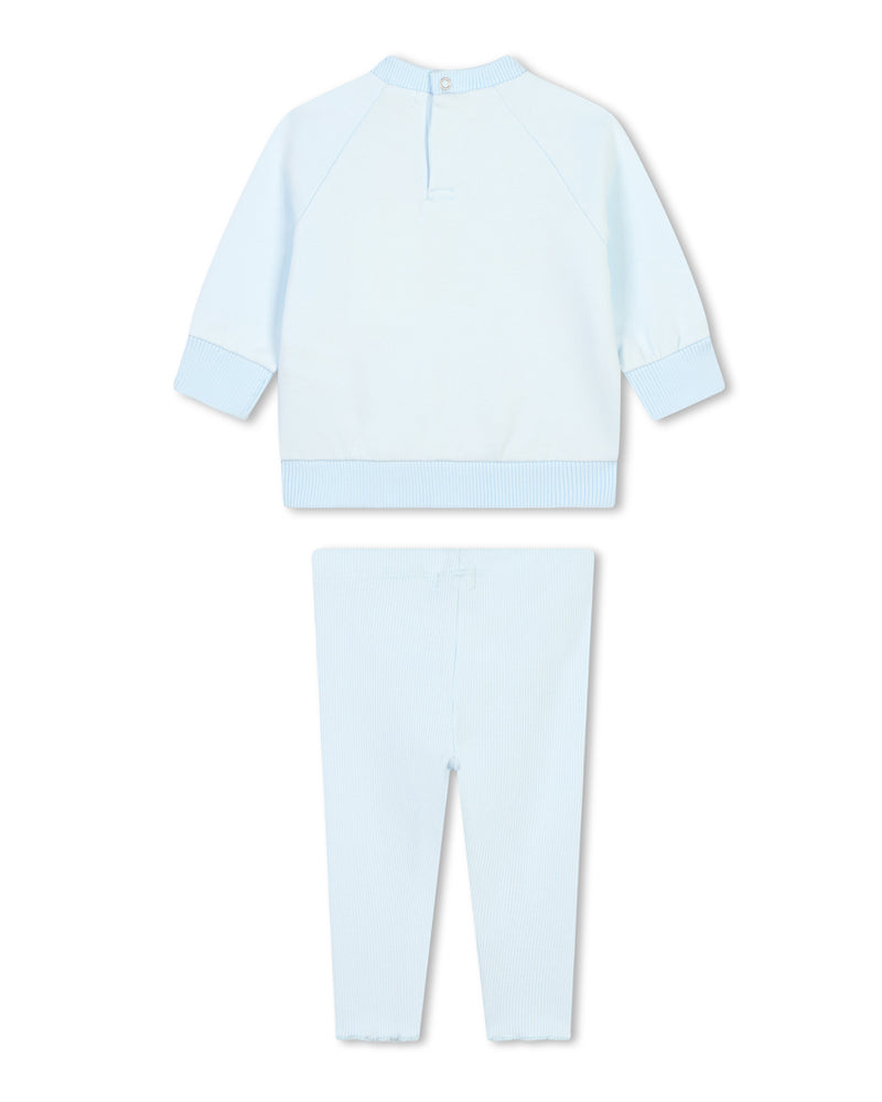 Baby Girls Blue Outfit Set