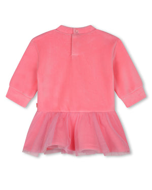 
  
    Billieblush
  
 Baby Girls Pink Unicorn Velvet Dress