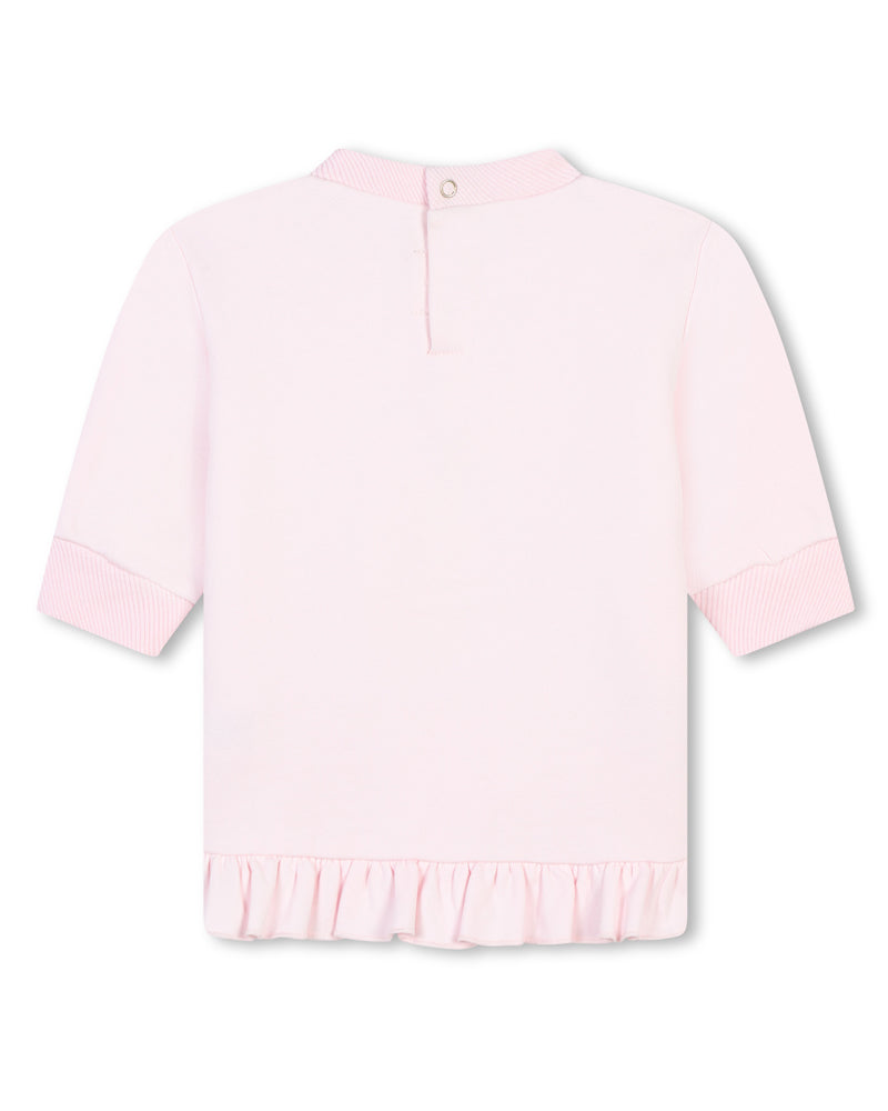 Baby Girls Pink Rainbow Dress