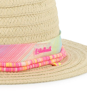 
  
    Billieblush
  
 Girls Beige Straw Hat