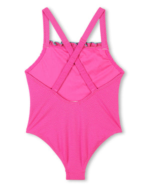 
  
    Billieblush
  
 Girls Pink Glitter Swimsuit