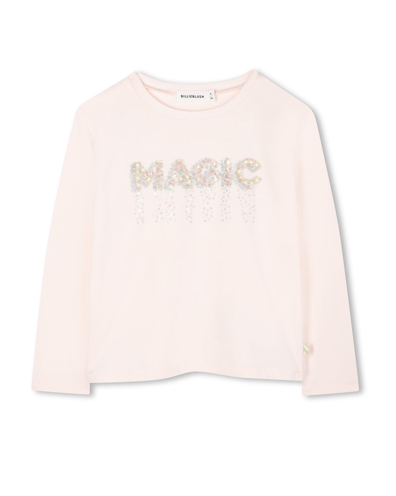 Girls Pink Magic Top