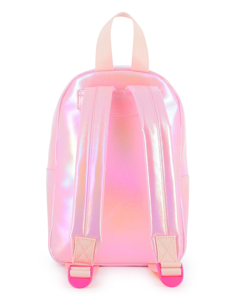 Girls Pink Glitter Backpack