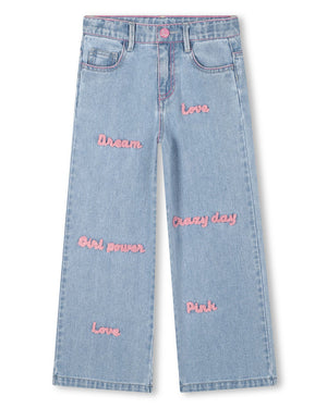 
  
    Billieblush
  
 Girls Blue Denim