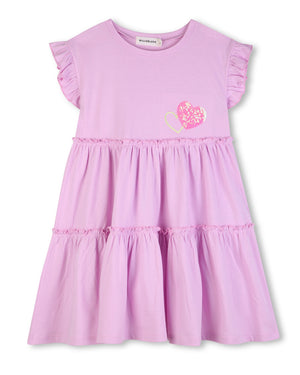 
  
    Billieblush
  
 Girls Purple Ruffle Dress