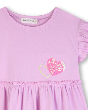 
  
    Billieblush
  
 Girls Purple Ruffle Dress