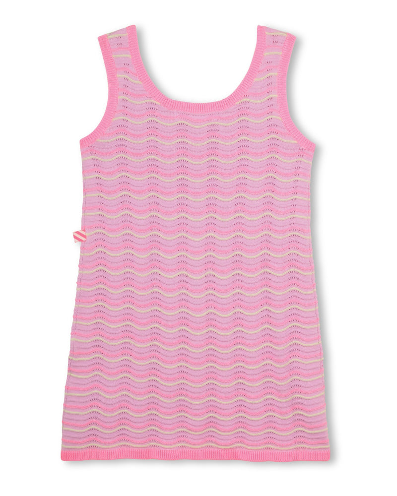 
  
    Billieblush
  
 Girls Purple Sleeveless Crochet Dress