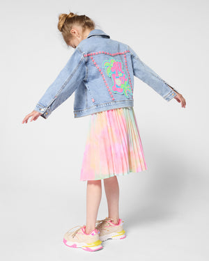 
  
    Billieblush
  
 Girls Multi/Print Pleated Skirt