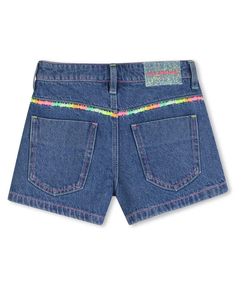 
  
    Billieblush
  
 Girls Blue Denim Shorts