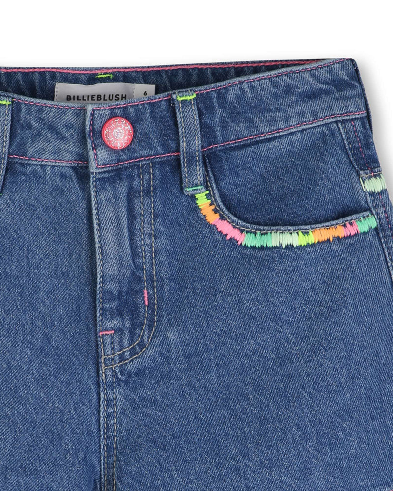 
  
    Billieblush
  
 Girls Blue Denim Shorts