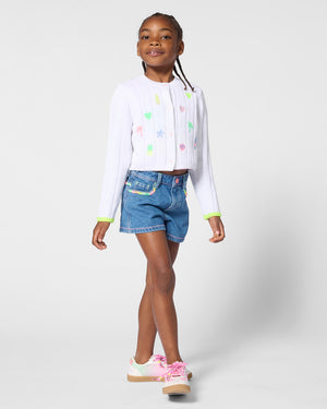 
  
    Billieblush
  
 Girls Blue Denim Shorts