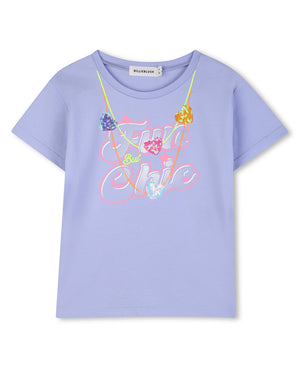 
  
    Billieblush
  
 Girls Purple Fun Chic T-Shirt