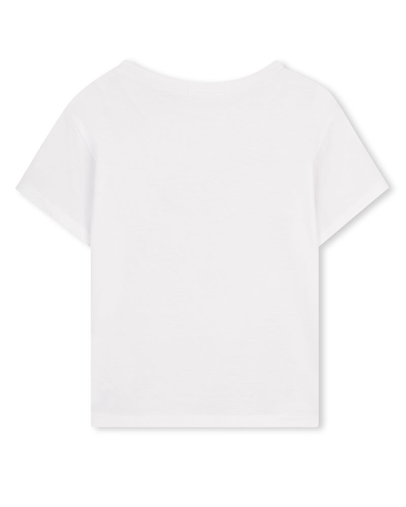 
  
    Billieblush
  
 Girls White Floral T-Shirt