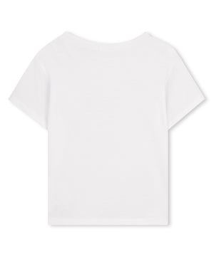 
  
    Billieblush
  
 Girls White Floral T-Shirt