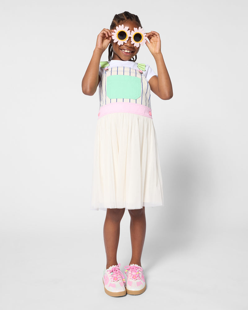 
  
    Billieblush
  
 Girls White Floral T-Shirt