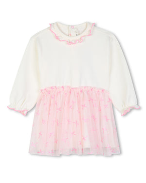 
  
    Billieblush
  
 Baby Girls Ivory Bow Dress