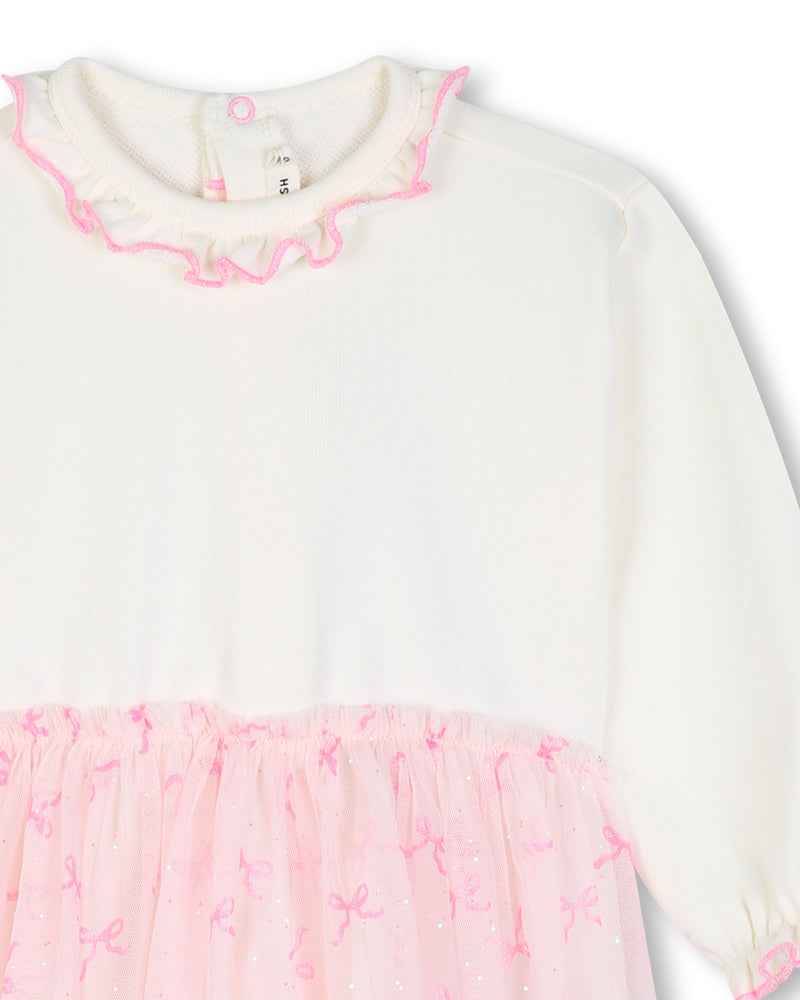 
  
    Billieblush
  
 Baby Girls Ivory Bow Dress