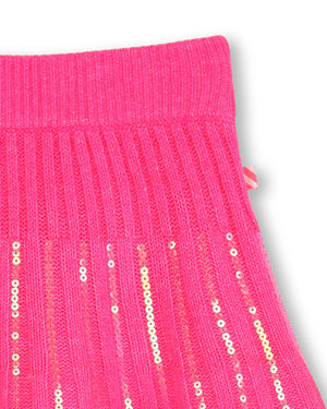 
  
    Billieblush
  
 Girls Fuchsia Sequin Knit Skirt