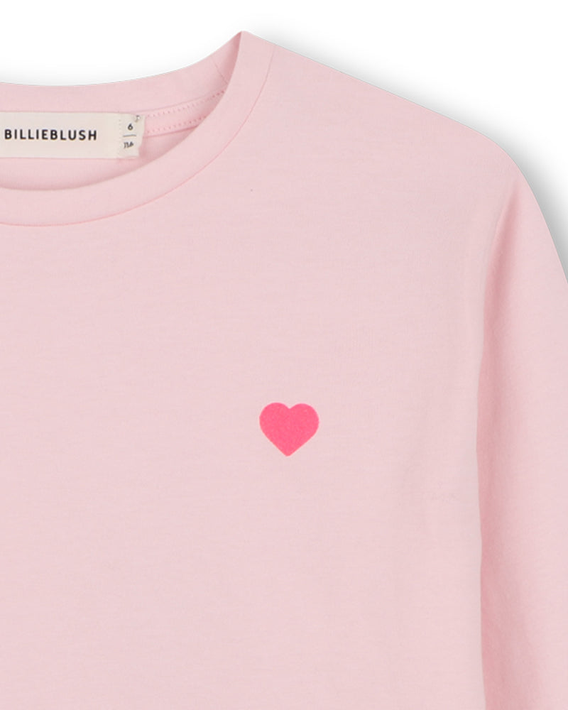 
  
    Billieblush
  
 Girls Pink Ruffle Long Sleeve Top