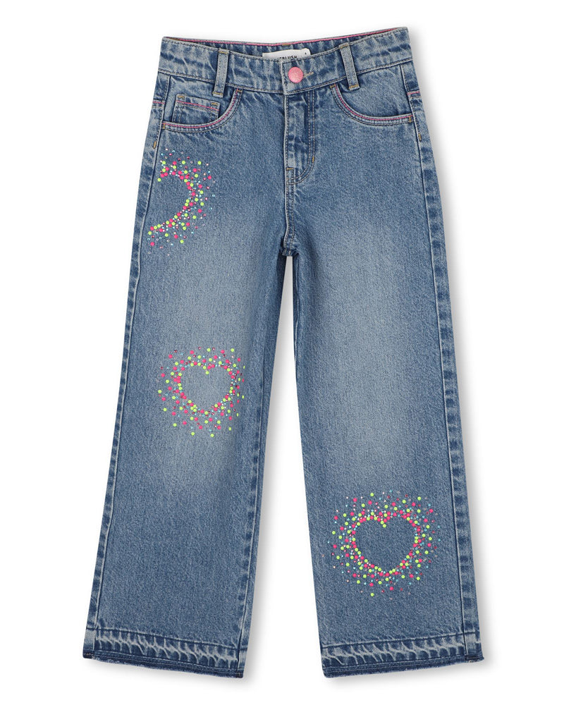 
  
    Billieblush
  
 Girls Blue Heart Denim