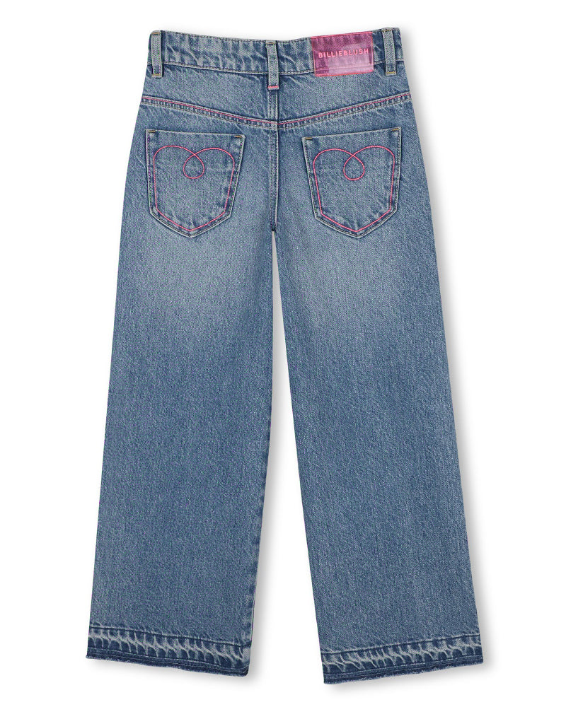 
  
    Billieblush
  
 Girls Blue Heart Denim
