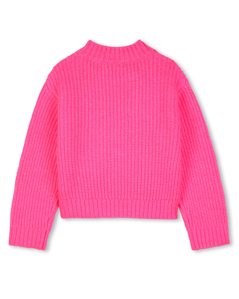 
  
    Billieblush
  
 Girls Fuchsia Sequin Knit Sweater