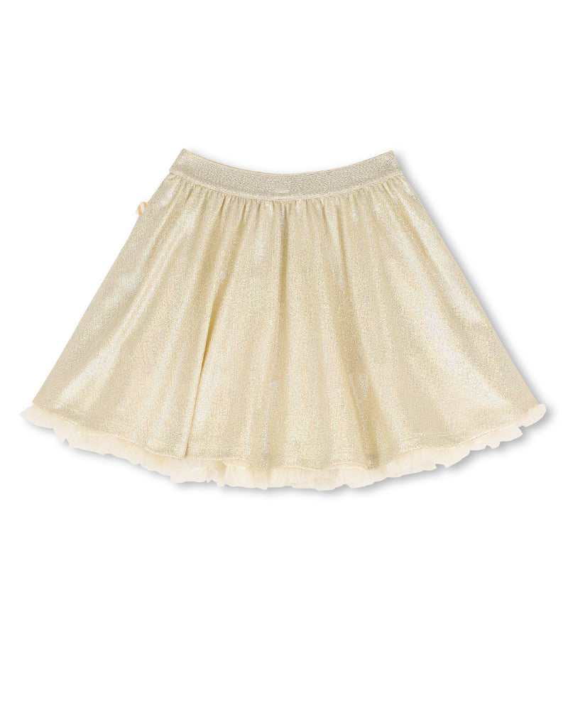 
  
    Billieblush
  
 Girls Gold Shimmer Skirt